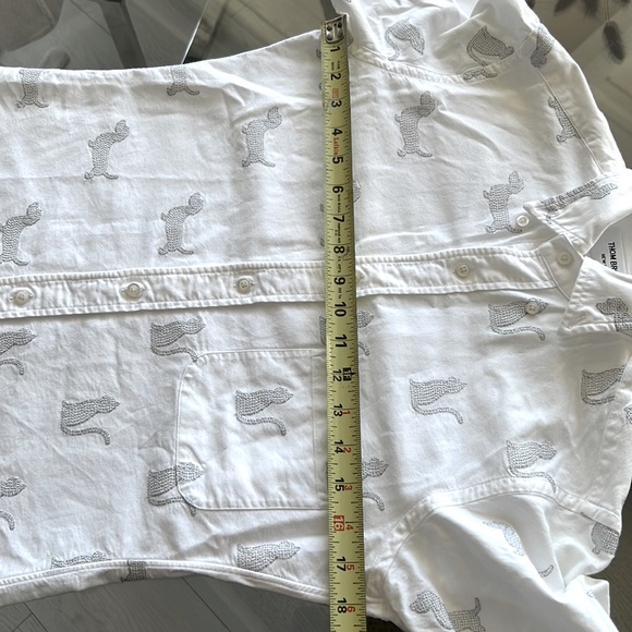 THOM BROWNE White Shirt - Picture 6 of 8